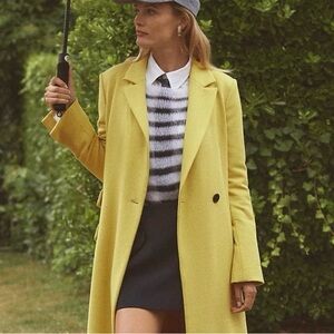 NWT Maeve Black/White Sheer Sweater. XS